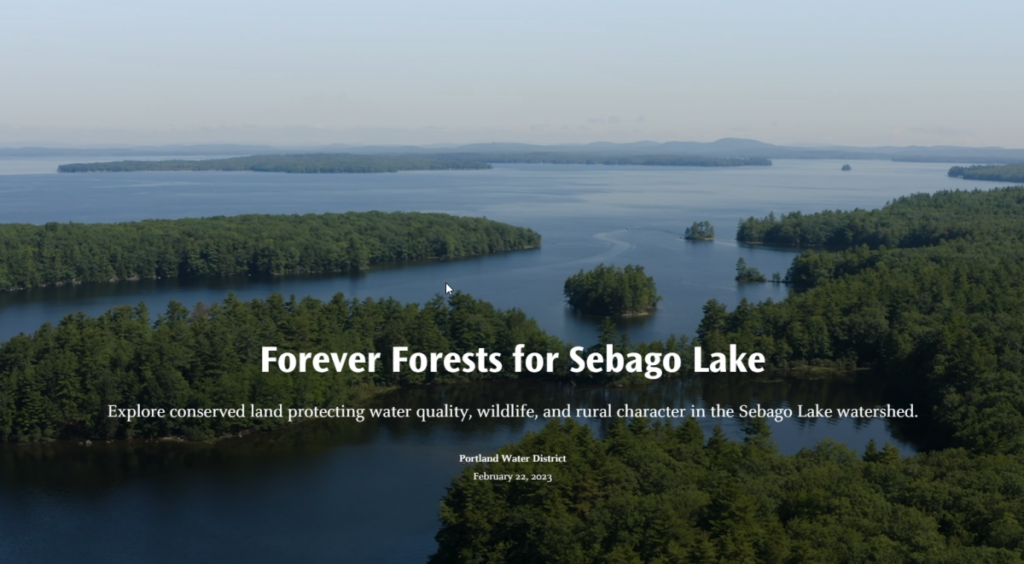 Image of sebago lake